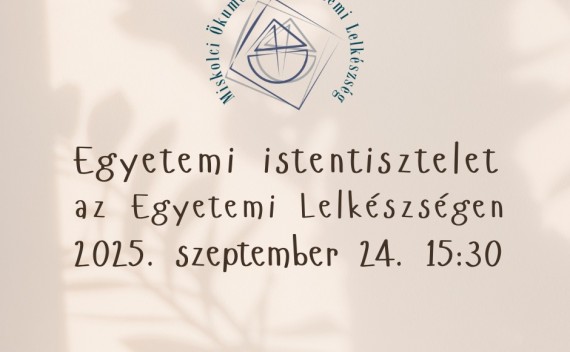 Egyetemi istentisztelet